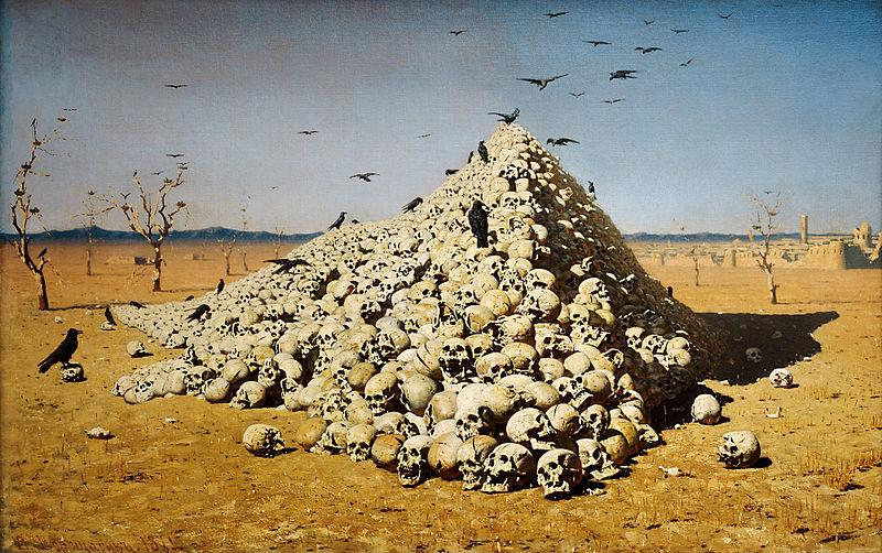 Vasily Vereshchagin The Apotheosis of War oil painting image